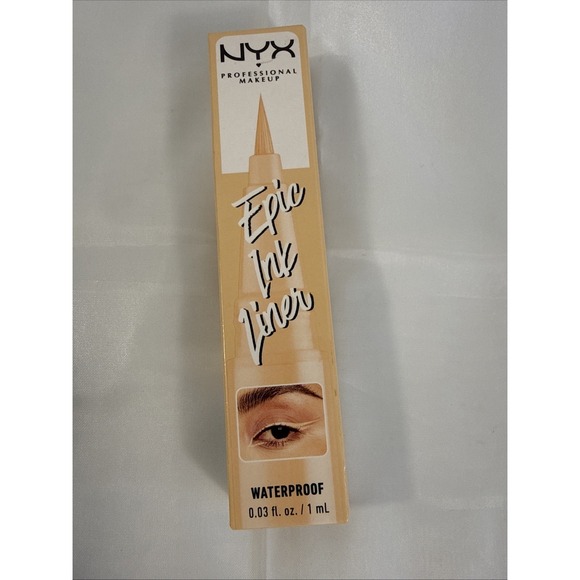 NYX Other - NYX Epic Ink Liner Waterproof Liquid Eyeliner Vegan EIL07 Marshmallow See